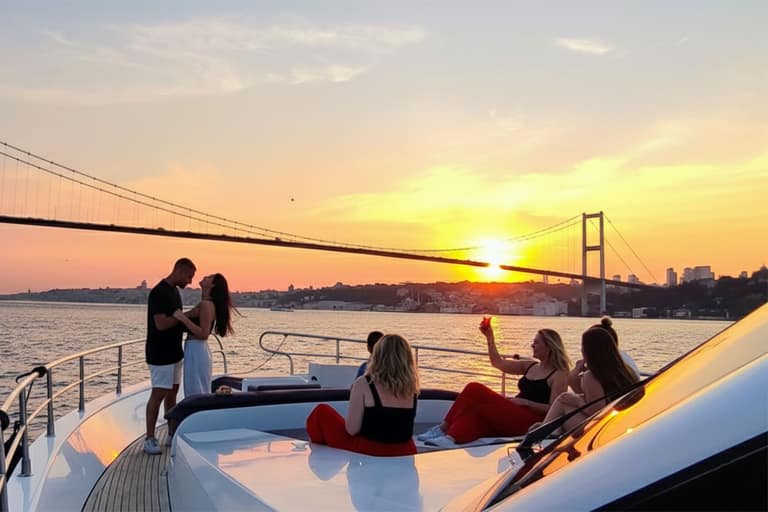 Istanbul Bosphorus Sunset Yacht Cruise