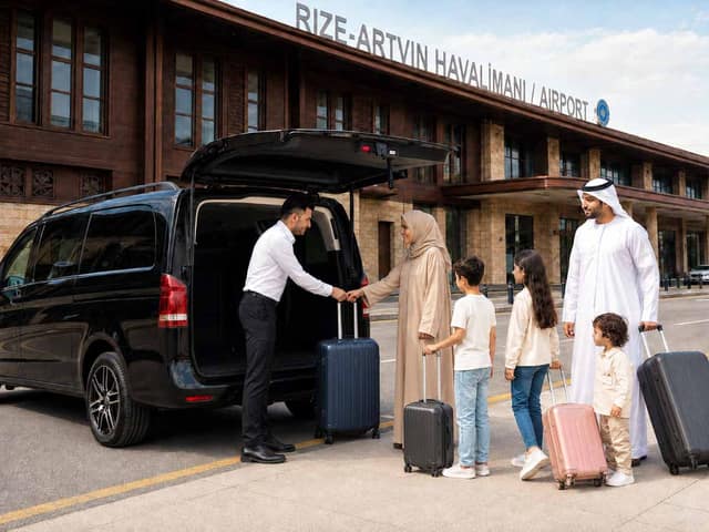 Rize Airport: Private Transfer to Rize Hotels