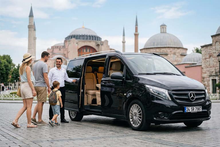 Istanbul: Daily Private Car Rental with Driver