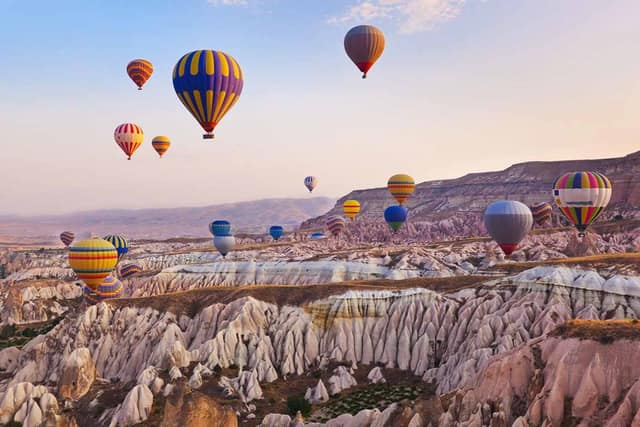 Cappadocia: Hot Air Balloon Flight Tour at Sunrise