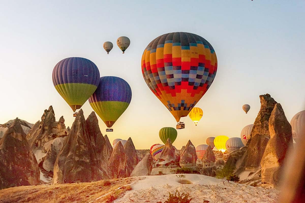 Cappadocia: Hot Air Balloon Flight Tour at Sunrise