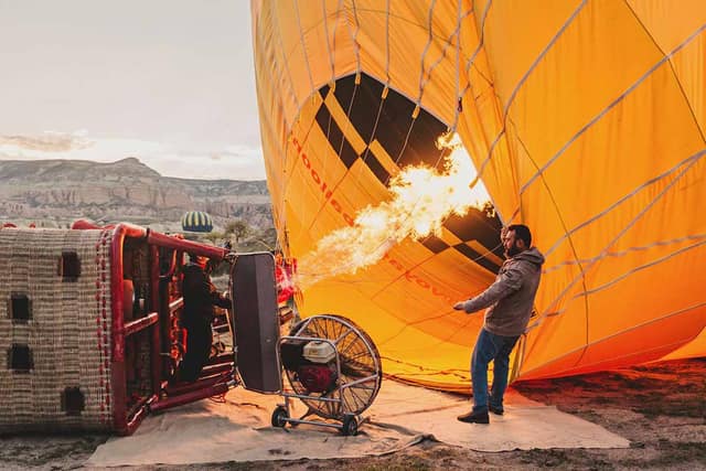 Cappadocia: Hot Air Balloon Flight Tour at Sunrise