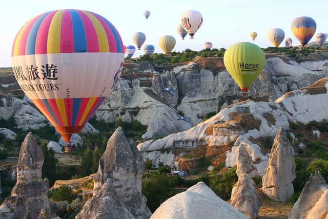 Cappadocia: Hot Air Balloon Flight Tour at Sunrise