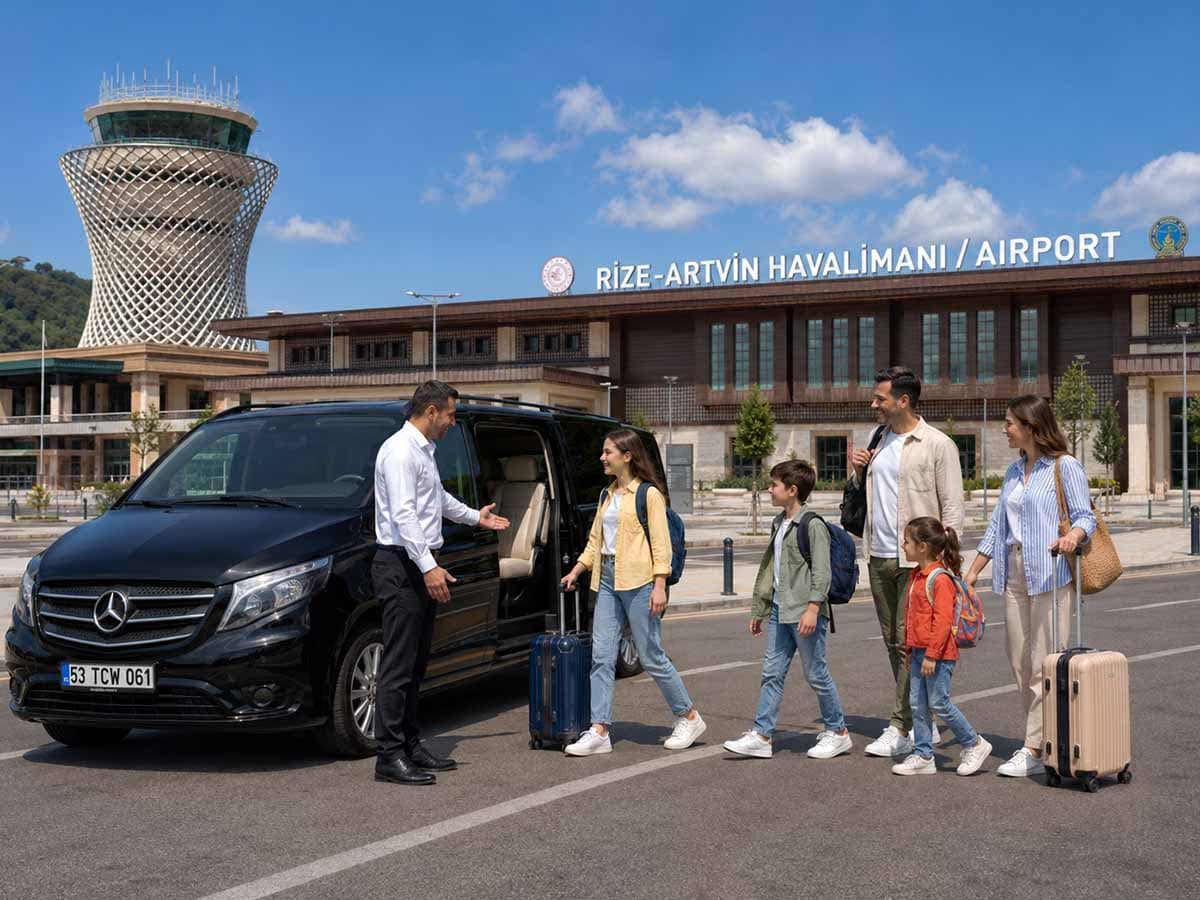 Rize Havalimanı: Ayder veya Çamlıhemşin Özel Transfer
