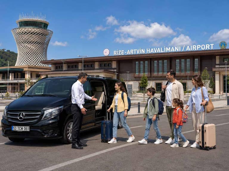 Rize Airport: Private Transfer to Ayder or Çamlıhemşin